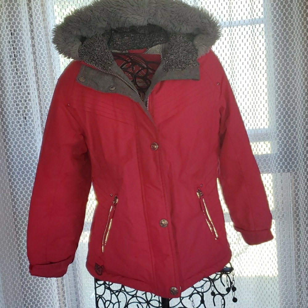 Girls Pink winter coat size 7/8